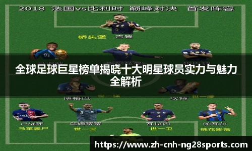 全球足球巨星榜单揭晓十大明星球员实力与魅力全解析